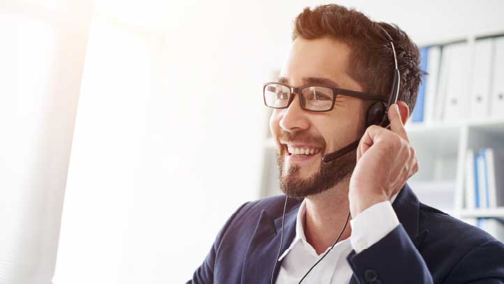 Man On Phone Call