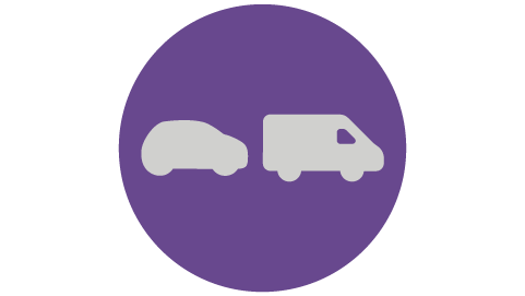 Van And Car Icon